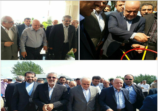 افتتاح خط انتقال گاز دامغان به ساری با حضور وزیر نفت+ تصاویر افتتاح خط انتقال گاز دامغان به ساری با حضور وزیر نفت+ تصاویر