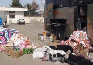  اتوبوس حامل کالای قاچاق میلیاردی به مقصد نرسید