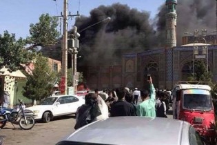 انفجار در مقابل مسجدی در هرات افغانستان 20 کشته برجا گذاشت