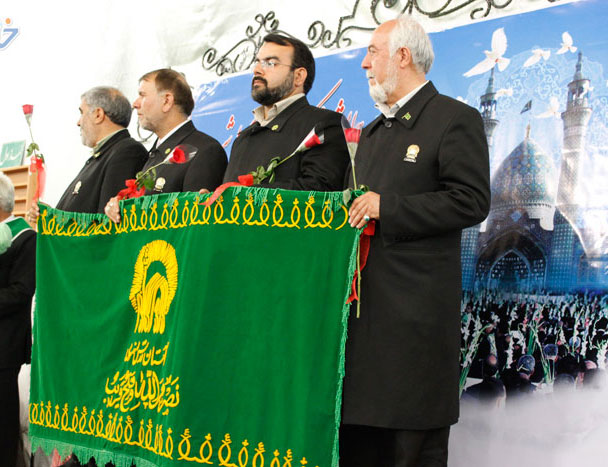 میزبانی از خادمین رضوی در شهر ماهان