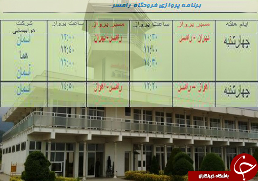 پرواز&zwnj;های چهارشنبه ۱۱ مرداد از فرودگاه&zwnj;های مازندران