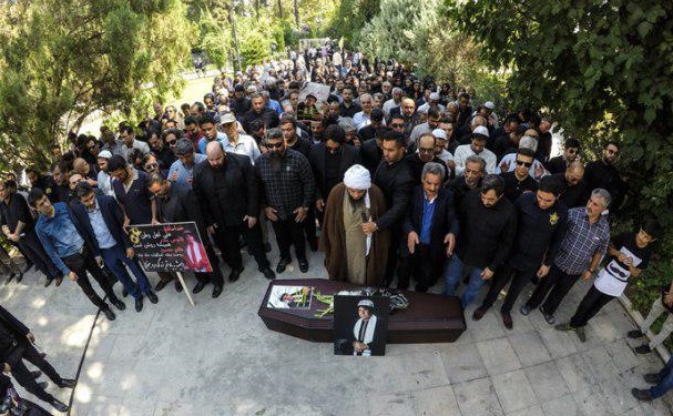 پیکر محمود جهان رهسپار دیار ابدی شد