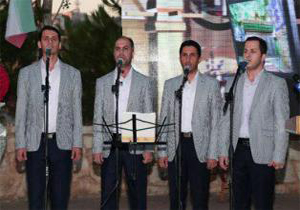 اجرای برنامه قرآنی گروه تواشیح مازندران در لبنان