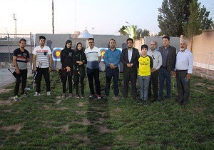 برگزاری مسابقات تیراندازی با کمان به مناسبت دهه کرامت در بافق