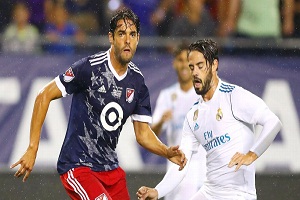 رئال مادرید 1 (4)-(2) 1 ستارگان MLS/پایان پیش فصل کهکشانی ها با پیروزی در ضربات پنالتی