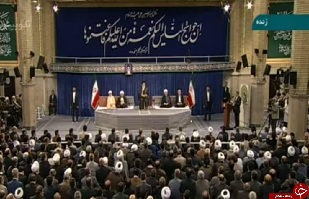 معنای حدیث نصب شده در بیت رهبری در مراسم تنفیذ ریاست جمهوری+ تصویر