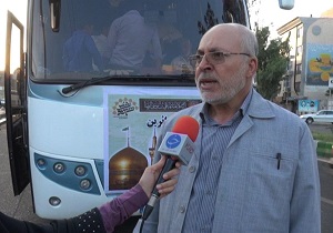 اعزام 90 زائر زیارت اولی به مشهد مقدس