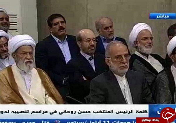 عباس جدیدی در مزاسم تنفیذ +عکس