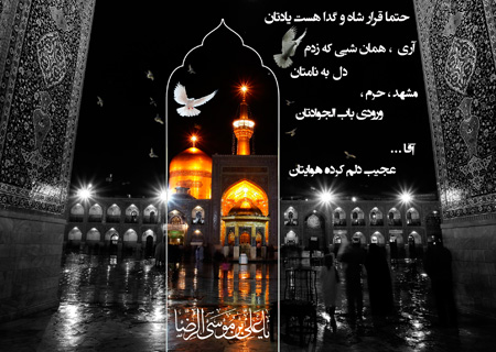 مجموعه تصاویر پروفایل به مناسبت ولادت امام رضا (ع)
