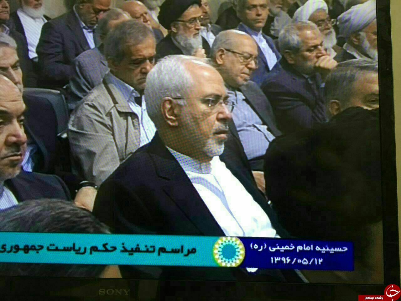 چهره&zwnj;هایی که در مراسم تنفیذ خوابیدند+ عکس