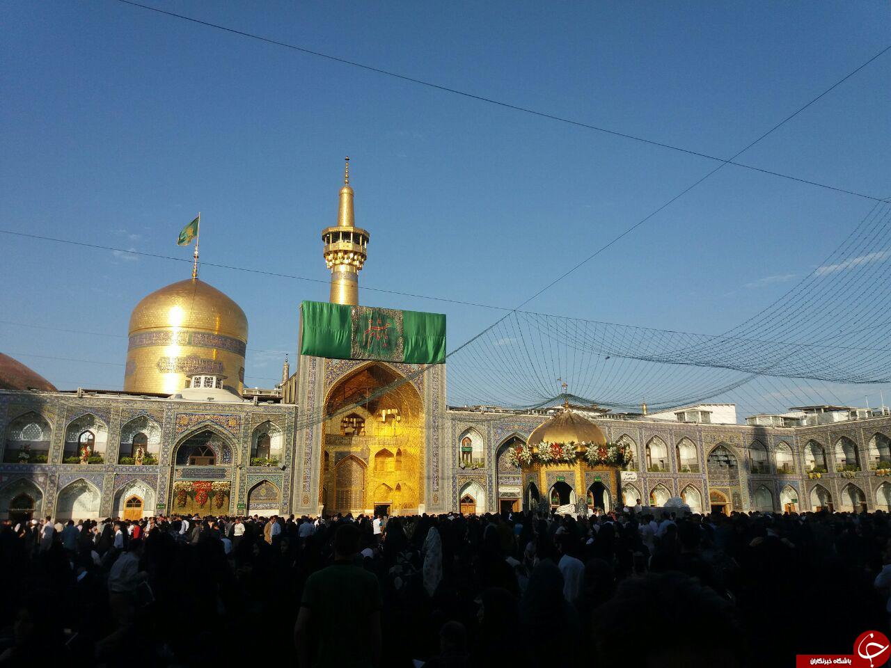 بارگاه ملکوتی امام رضا(ع) در قاب دوربین + تصاویر