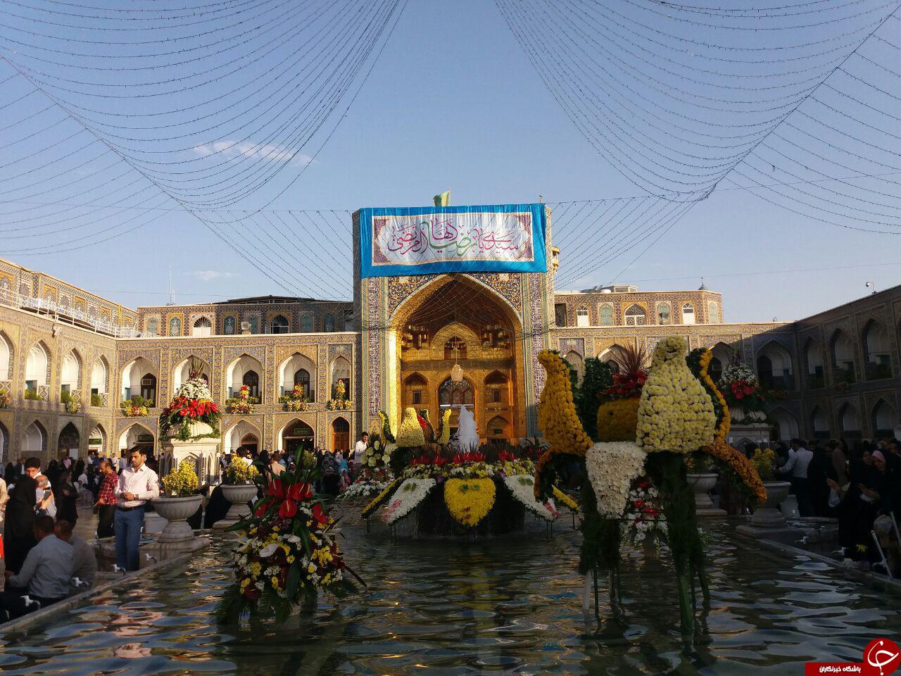 بارگاه ملکوتی امام رضا(ع) در قاب دوربین + تصاویر