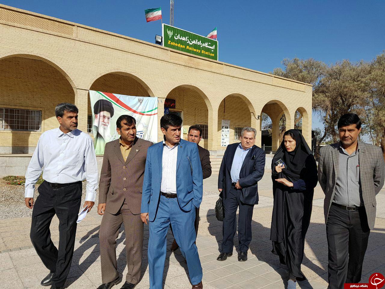 راه اندازی اولین قطار مسافری زاهدان_اصفهان