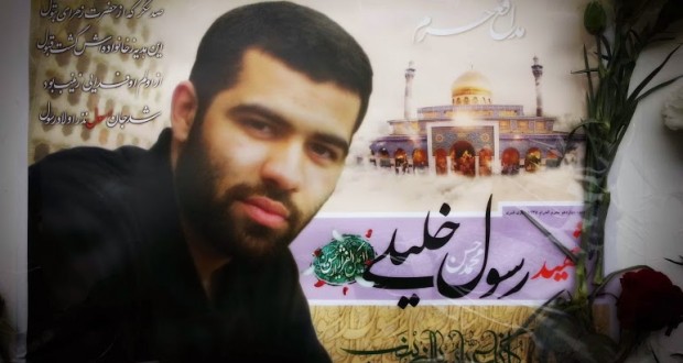 سفارش شهید مدافع حرم برای ظهور/ماجرای سنگ سبز مزارِ شهید خلیلی! سفارش شهید مدافع حرم برای ظهور/ماجرای سنگ سبز مزارِ شهید خلیلی!
