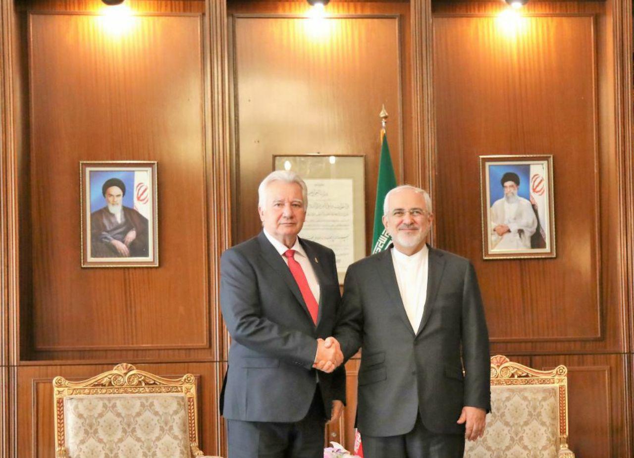ظریف با مقامات قزاقستان ، مجارستان و اوگاندا دیدار و گفت و گو کرد + تصاویر