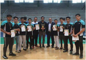 آمل نائب قهرمان تکواندو استان