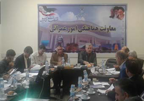 بررسی ۴۵ دستور کار در جلسه کار گروه امور زیر بنایی و شهرسازی گلستان