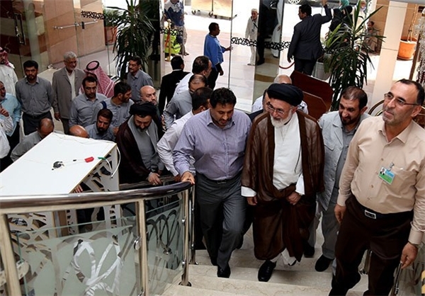 بازدید سرزده نماینده ولی فقیه از هتل محل اقامت ۹۸۰ زائر ایرانی در مدینه+تصویر