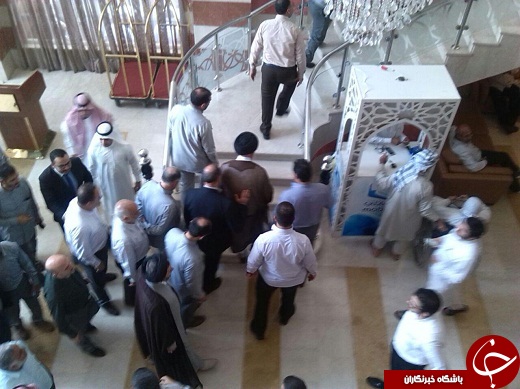 دیدار نماينده ولي فقيه در امور حج و زيارت با زائران استان مرکزی در مدينه + تصاویر