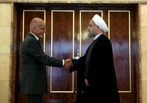 اشرف غنی با روحانی ديدار كرد