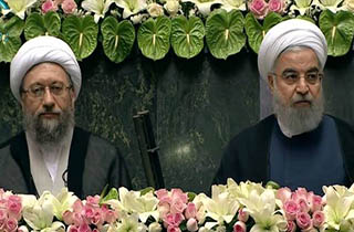 تصاویر ادای سوگند رئیس جمهوری اسلامی ایران در مراسم تحلیف