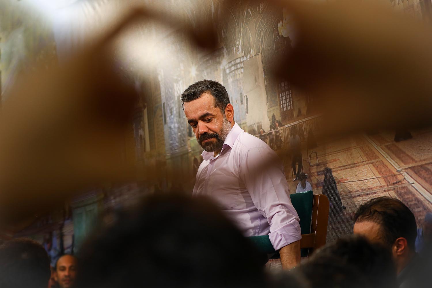مولودی خوانی شیرازی مداح معروف +فیلم