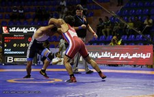 برگزاری 2 دیدار از رقابت های لیگ کشتی آزاد