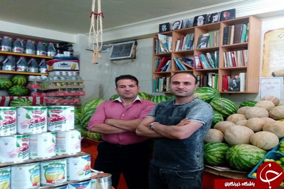 چخوف، تولستوی و فرهاد در یک میوه&zwnj;فروشی+عکس