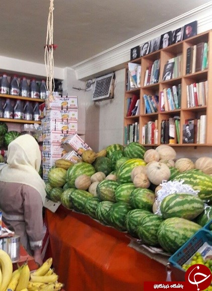 چخوف، تولستوی و فرهاد در یک میوه&zwnj;فروشی+عکس