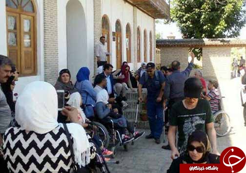 تور گلستان گردی برای ۴۰ ورزشکار معلول + عکس