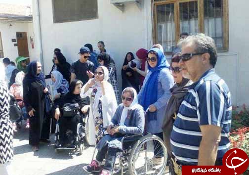 تور گلستان گردی برای ۴۰ ورزشکار معلول + عکس