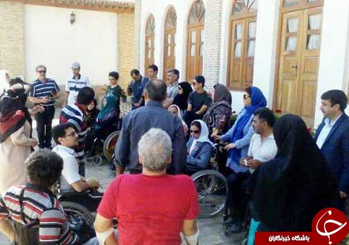 تور گلستان گردی برای ۴۰ ورزشکار معلول + عکس
