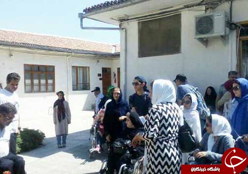 تور گلستان گردی برای ۴۰ ورزشکار معلول + عکس