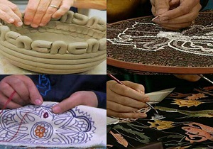 برگزاری دوره های آموزش صنایع دستی در شهرستان اردکان