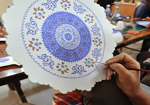 برگزاری دوره های میناکاری در بافق