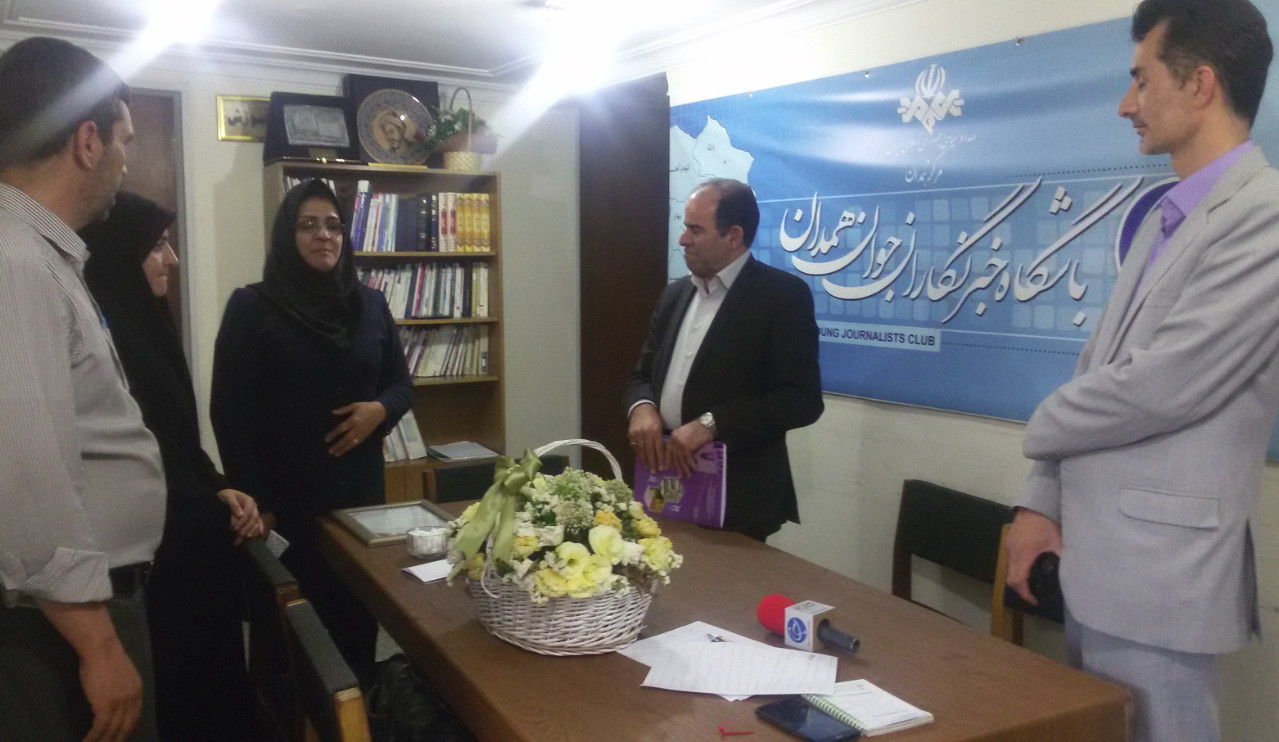 نشست مدیرکل راهداری و حمل و نقل همدان در باشگاه خبرنگاران+فیلم و تصاویر