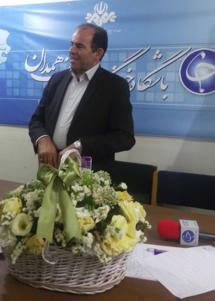 نشست مدیرکل راهداری و حمل و نقل همدان در باشگاه خبرنگاران+فیلم و تصاویر
