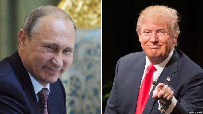 خوشگذرانی&zwnj;های متفاوت پوتین و ترامپ+ تصاویر