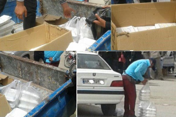 طرح جمع&zwnj;آوری غذای گرم غیربهداشتی از دست&zwnj;فروشان در گناوه اجرا شد