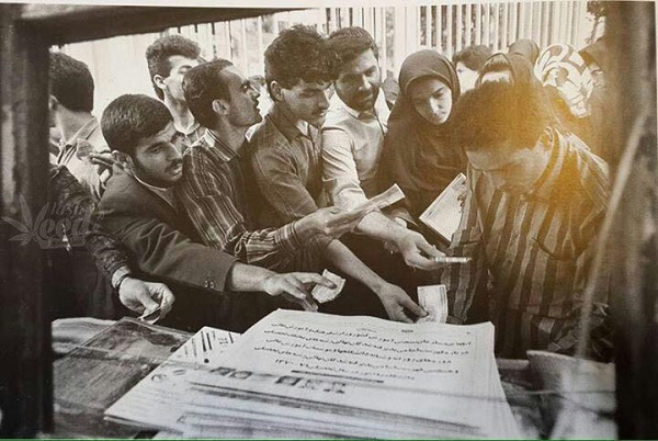 تصاویری تاریخی از اعلام نتایج کنکور