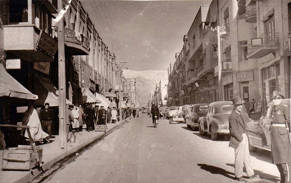 نمایی دیدنی و تاریخی از خیابان لاله زار