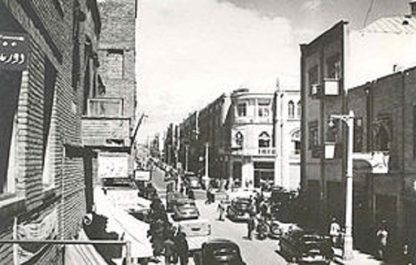 نمایی دیدنی و تاریخی از خیابان لاله زار