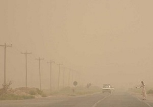 سرعت وزش باد در سیستان به 90 کیلومتر بر ساعت می رسد