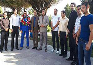 استقبال از "جواد طرحانی"، رزمی کار لرستانی