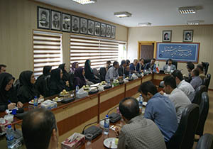 مراسم روز خبرنگار در صدا وسیما مرکز مهاباد