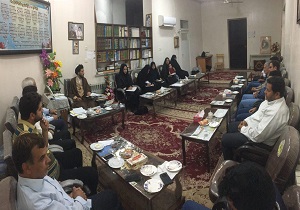 دیدار امام جمعه شهرستان اردکان با جمعی از خبرنگاران و اعضای بسیج رسانه