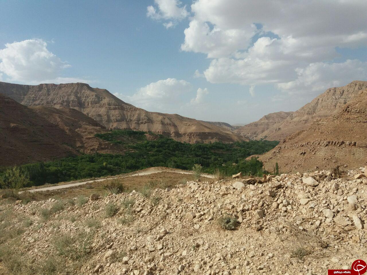 نمایی از روستای پله کانی اسفیدان + تصاویر