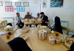 رونق پخل بافی در شهرستان قاینات