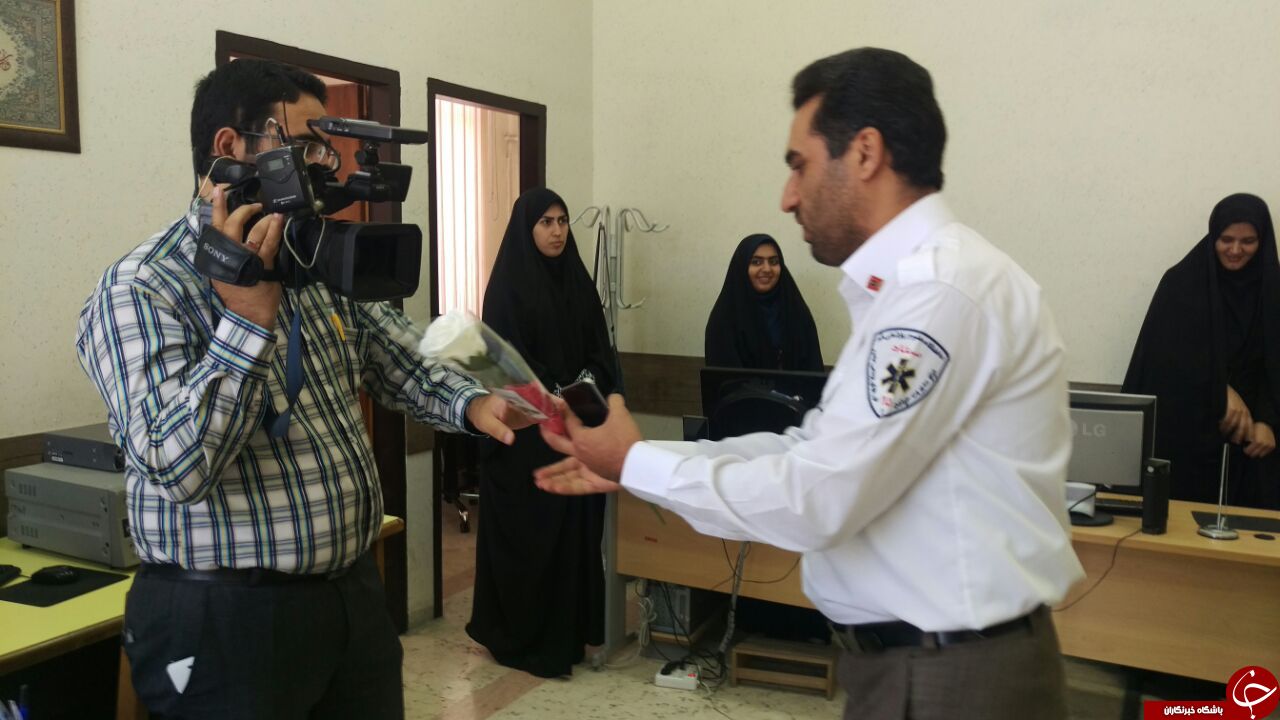 بازدید رئیس مرکز اورژانس قم از باشگاه خبرنگاران جوان+تصاویر