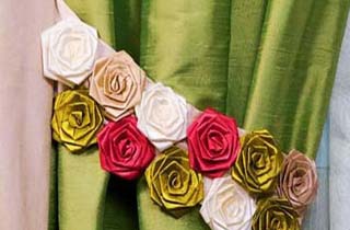 ایده‌هایی شیک و آسان برای جمع کردن پرده‌ها